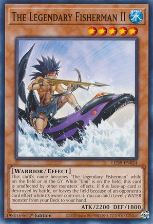 Image of The Legendary Fisherman II (LED9-EN024) - Legendary Duelists: Duels From the Deep 1st Edition