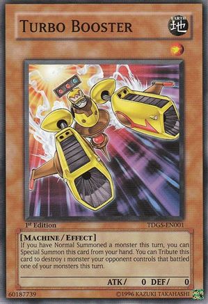 Image of Turbo Booster (TDGS-EN001) - The Duelist Genesis Unlimited