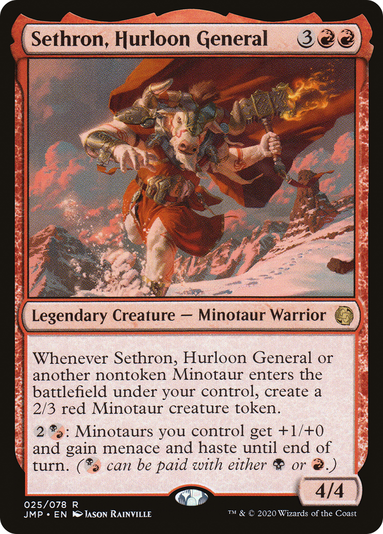 Image of Sethron, Hurloon General (JMP-025) - Jumpstart