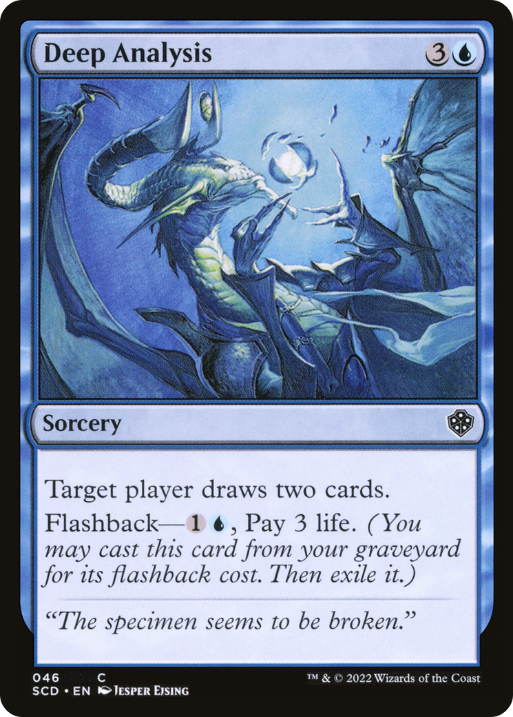 Image of Deep Analysis (SCD-046) - Starter Commander Decks