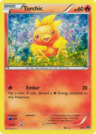 Image of Torchic 002/12  - Holofoil McDonalds Promos 2016 - Promo