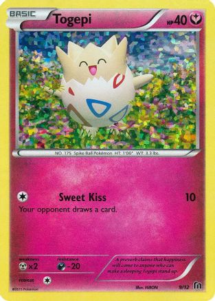 Image of Togepi 009/12  - Holofoil McDonalds Promos 2016 - Promo