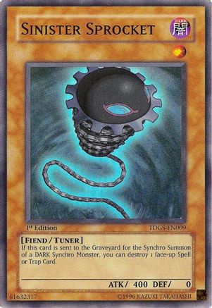 Image of Sinister Sprocket (TDGS-EN009) - The Duelist Genesis 1st Edition