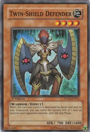 Image of Twin-Shield Defender (TDGS-EN011) - The Duelist Genesis 1st Edition
