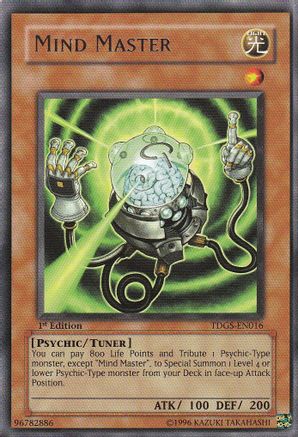 Image of Mind Master (TDGS-EN016) - The Duelist Genesis 1st Edition