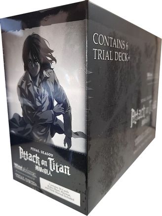 Image of Attack on Titan: Final Season Trial Deck+ Display - Attack On Titan: Final Season