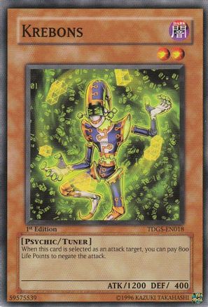 Image of Krebons (TDGS-EN018) - The Duelist Genesis Unlimited