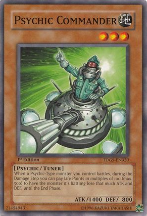 Image of Psychic Commander (TDGS-EN020) - The Duelist Genesis Unlimited