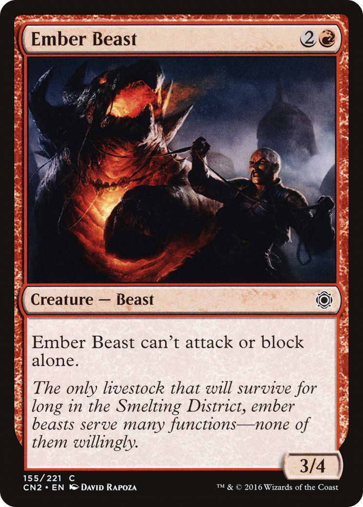 Image of Ember Beast (CN2-155) - Conspiracy: Take the Crown