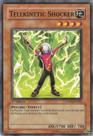 Image of Telekinetic Shocker (TDGS-EN022) - The Duelist Genesis 1st Edition