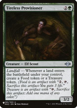 Image of Tireless Provisioner (LIST-180/303) - The List Reprints