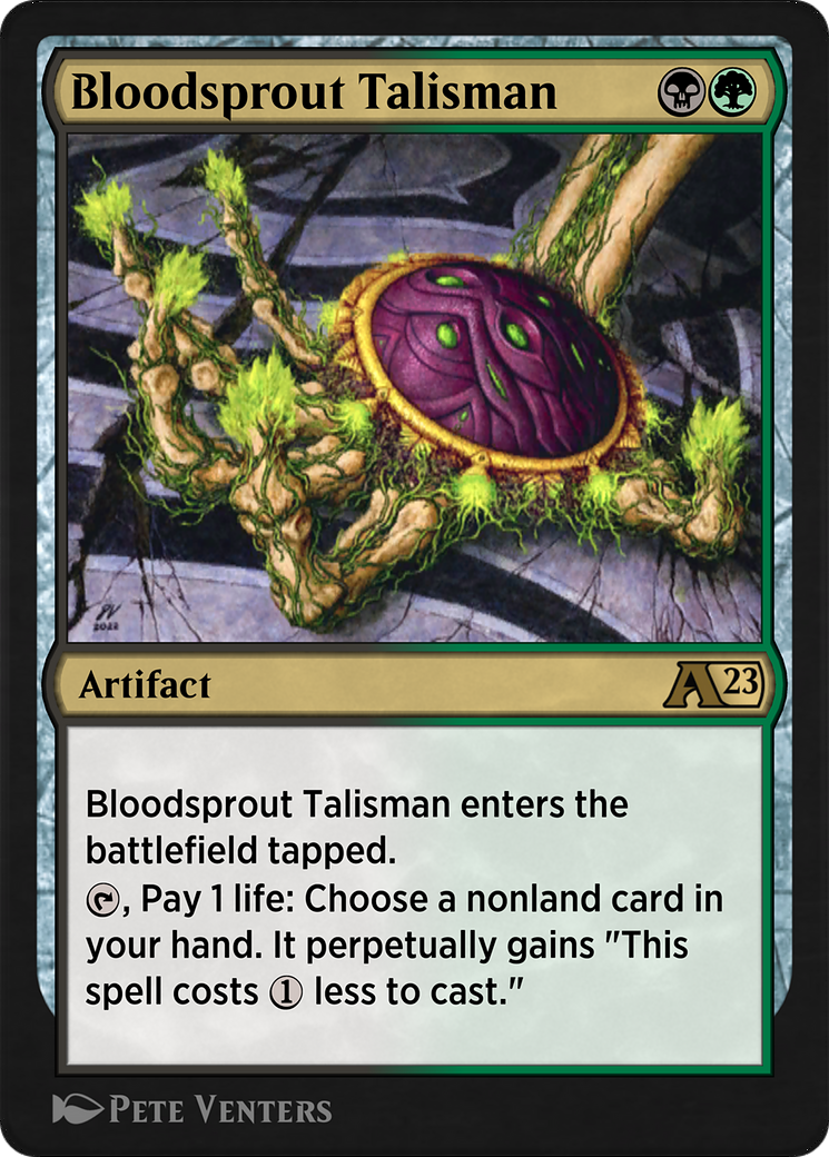 Image of Bloodsprout Talisman (YDMU-021) - Alchemy: Dominaria
