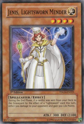 Image of Jenis, Lightsworn Mender (TDGS-EN025) - The Duelist Genesis Unlimited
