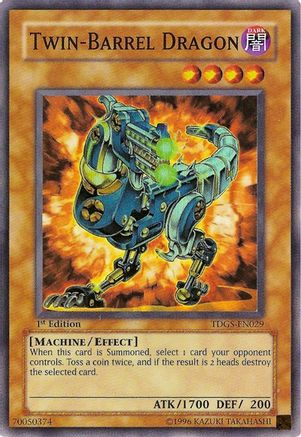 Image of Twin-Barrel Dragon (TDGS-EN029) - The Duelist Genesis 1st Edition