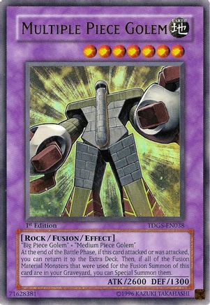 Image of Multiple Piece Golem (TDGS-EN038) - The Duelist Genesis 1st Edition