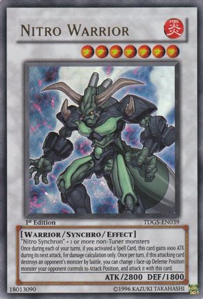 Image of Nitro Warrior (TDGS-EN039) - The Duelist Genesis Unlimited
