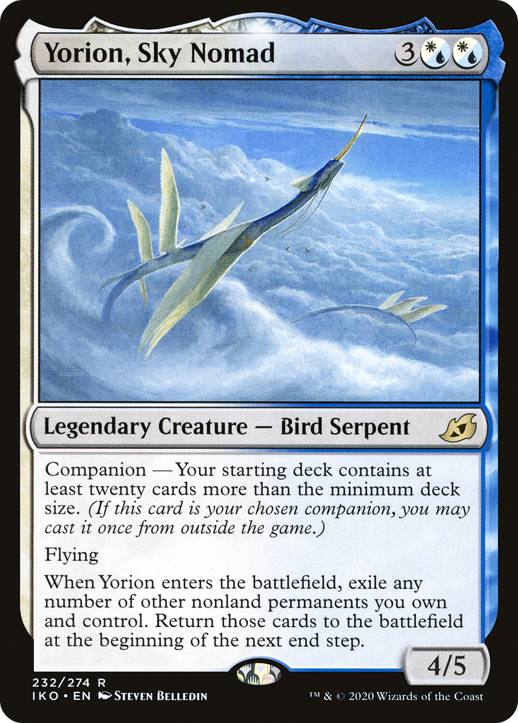Image of Yorion, Sky Nomad (IKO-232) - Ikoria: Lair of Behemoths: (companion)