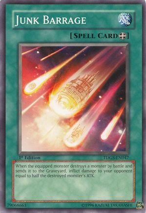 Image of Junk Barrage (TDGS-EN047) - The Duelist Genesis 1st Edition