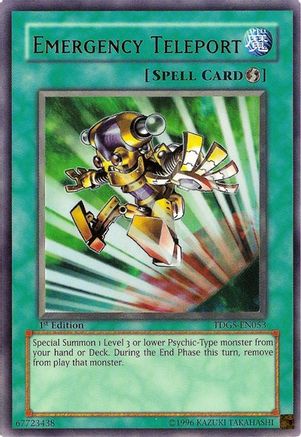 Image of Emergency Teleport (TDGS-EN053) - The Duelist Genesis 1st Edition