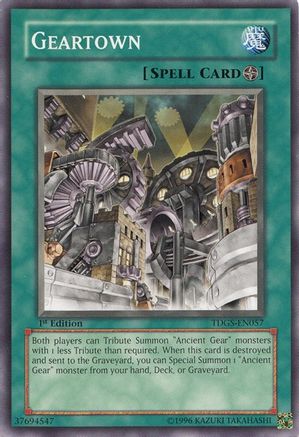 Image of Geartown (TDGS-EN057) - The Duelist Genesis 1st Edition