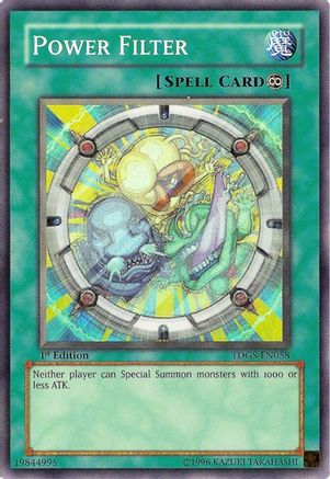 Image of Power Filter (TDGS-EN058) - The Duelist Genesis 1st Edition