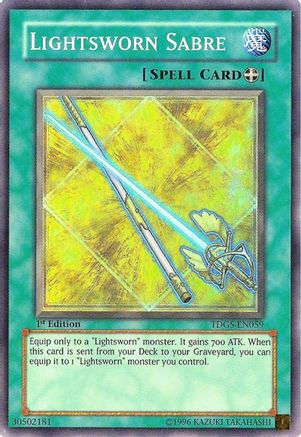Image of Lightsworn Sabre (TDGS-EN059) - The Duelist Genesis 1st Edition