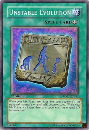 Image of Unstable Evolution (TDGS-EN060) - The Duelist Genesis 1st Edition