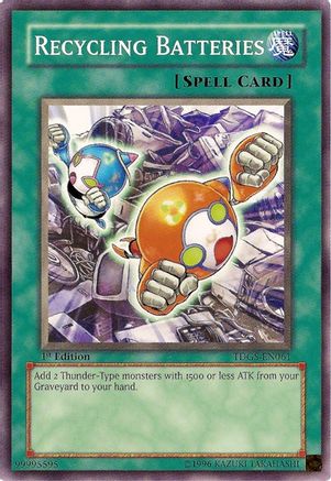 Image of Recycling Batteries (TDGS-EN061) - The Duelist Genesis Unlimited