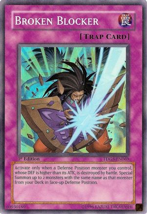 Image of Broken Blocker (TDGS-EN069) - The Duelist Genesis Unlimited