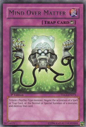 Image of Mind Over Matter (TDGS-EN073) - The Duelist Genesis Unlimited