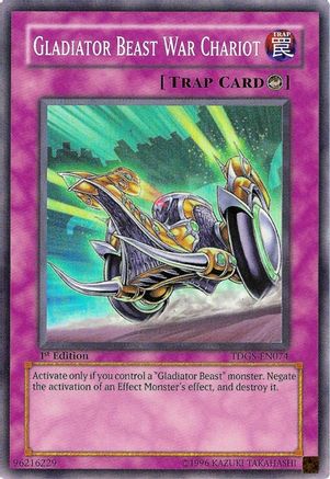 Image of Gladiator Beast War Chariot (TDGS-EN074) - The Duelist Genesis Unlimited