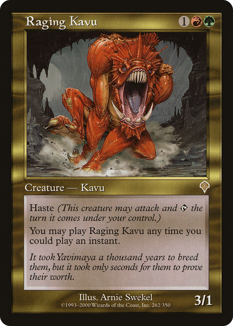 Image of Raging Kavu (INV-262) - Invasion