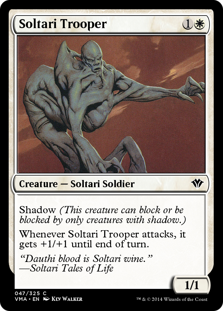 Image of Soltari Trooper (VMA-047) - Vintage Masters