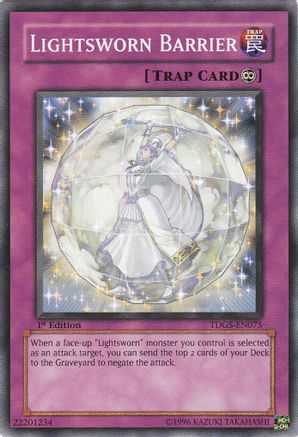 Image of Lightsworn Barrier (TDGS-EN075) - The Duelist Genesis 1st Edition