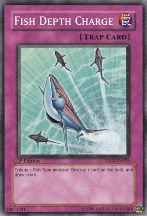 Image of Fish Depth Charge (TDGS-EN078) - The Duelist Genesis Unlimited