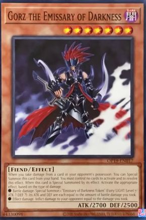 Image of Gorz the Emissary of Darkness (OP19-EN017) - OTS Tournament Pack 19 Unlimited