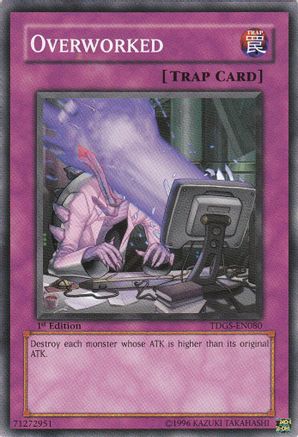 Image of Overworked (TDGS-EN080) - The Duelist Genesis 1st Edition