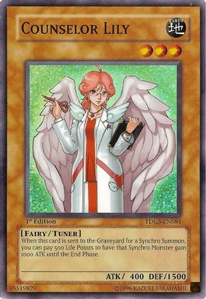 Image of Counselor Lily (TDGS-EN081) - The Duelist Genesis 1st Edition