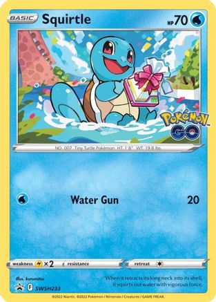 Image of Squirtle SWSH233  - Holofoil SWSH Sword & Shield Promo Cards - Promo