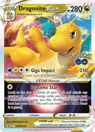 Image of Dragonite VSTAR SWSH236  - Holofoil SWSH Sword & Shield Promo Cards - Promo