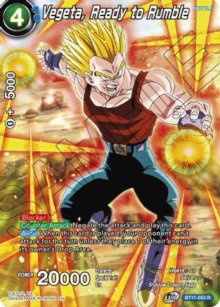 Image of Vegeta, Ready to Rumble (BT11-053) - Theme Selection History of Vegeta Foil