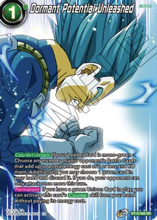 Image of Dormant Potential Unleashed (BT10-088) - Theme Selection History of Vegeta Foil