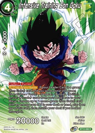 Image of Intensive Training Son Goku (BT10-066) - Theme Selection History of Son Goku Foil