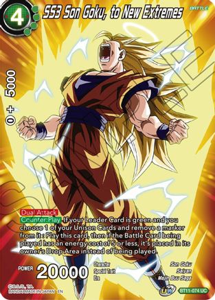 Image of SS3 Son Goku, to New Extremes (BT11-074) - Theme Selection History of Son Goku Foil