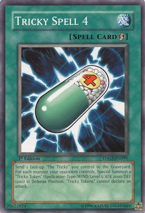 Image of Tricky Spell 4 (TDGS-EN091) - The Duelist Genesis Unlimited