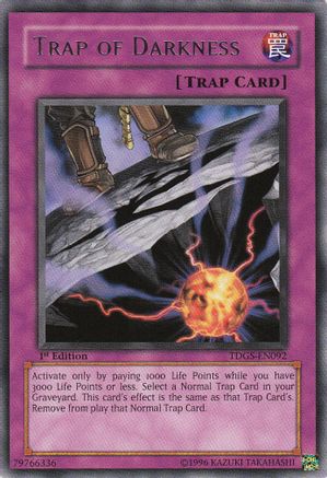 Image of Trap of Darkness (TDGS-EN092) - The Duelist Genesis 1st Edition