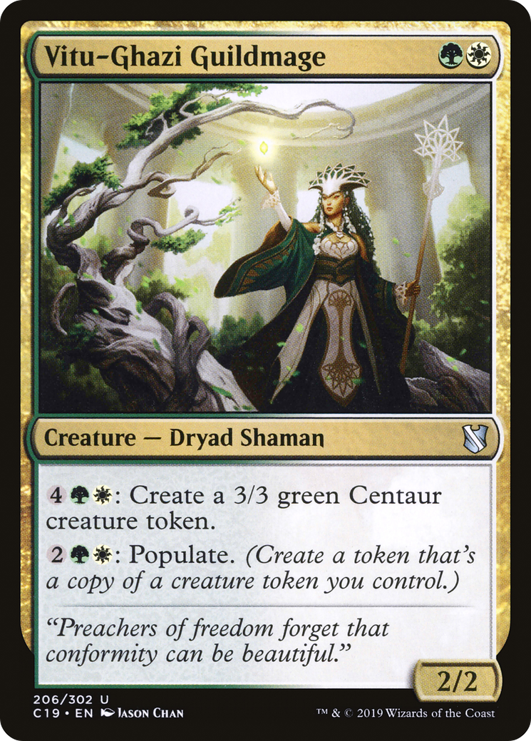 Image of Vitu-Ghazi Guildmage (C19-206) - Commander 2019