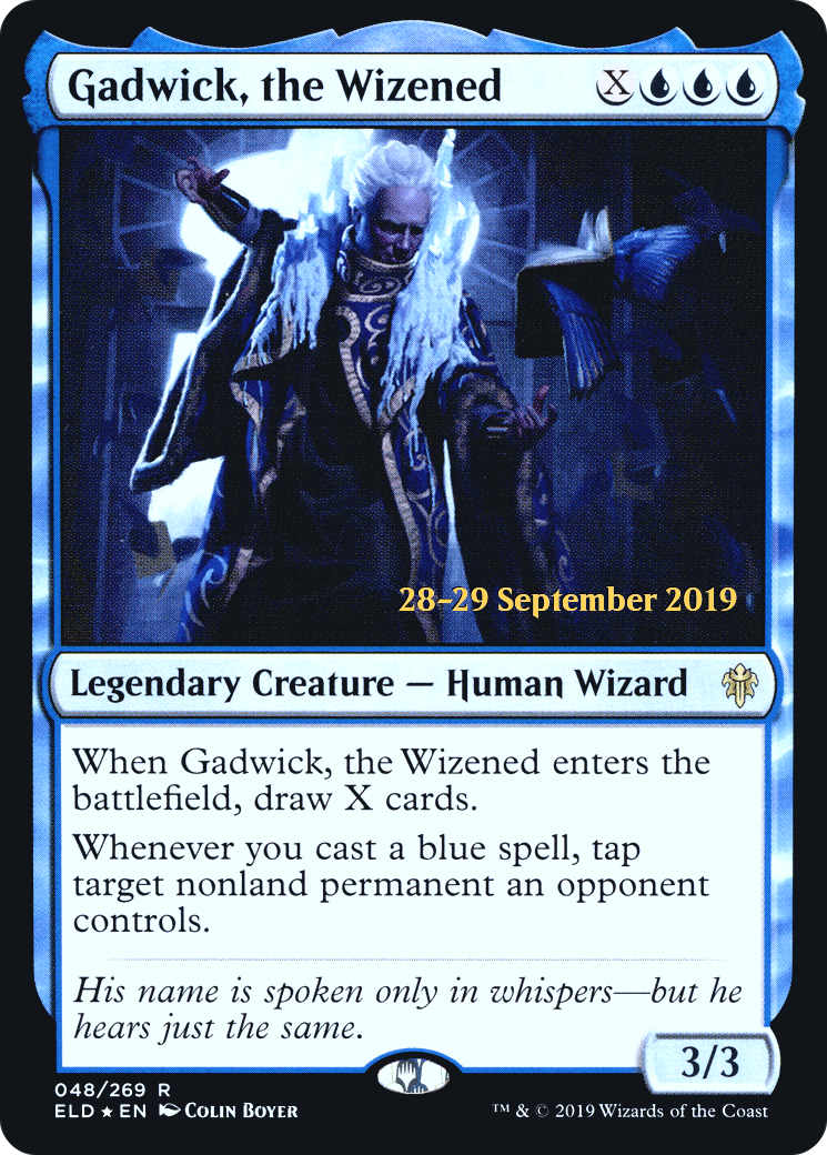Image of Gadwick, the Wizened (PRE-048) - Throne of Eldraine Promos Foil