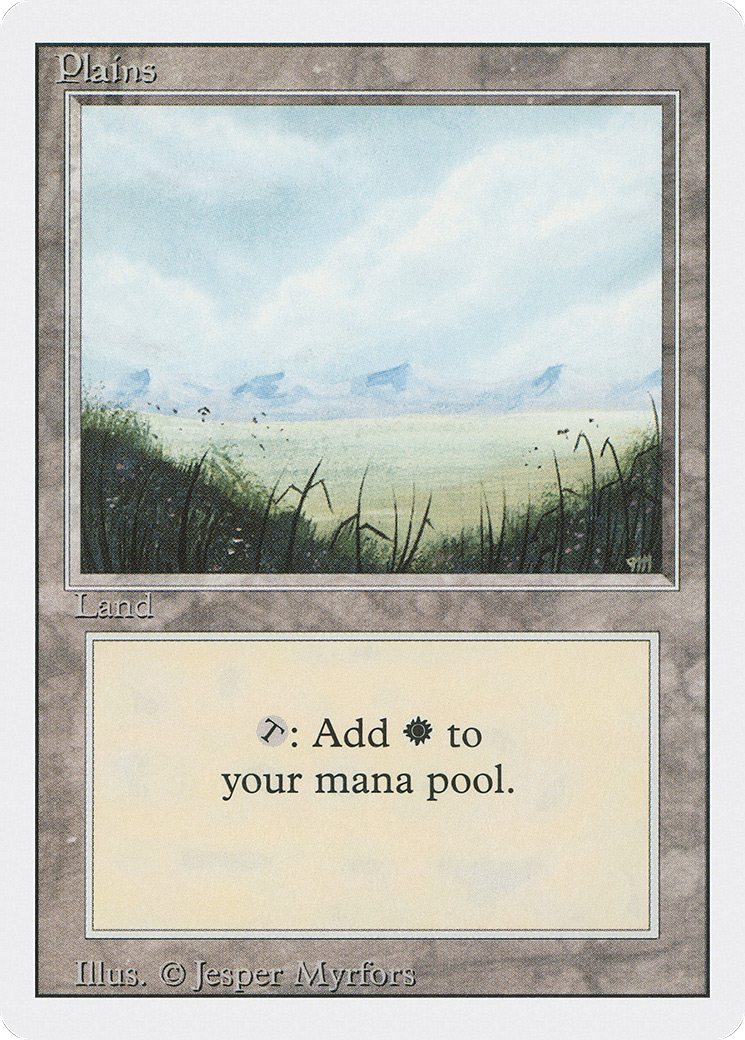 Image of Plains (A) (3ED-293) - Revised Edition