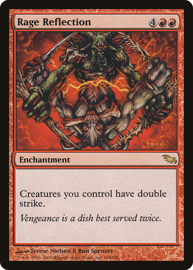 Image of Rage Reflection (SHM-104) - Shadowmoor Foil